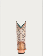 Load image into Gallery viewer, Women’s Corral Genuine Taupe-Beige Python Boot