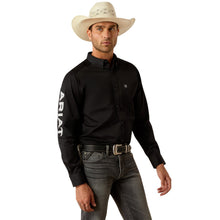 Load image into Gallery viewer, Ariat Men's Team Logo Classic Black Button Down Shirt .