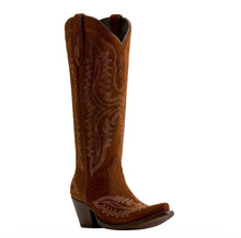 Load image into Gallery viewer, Women’s Ariat Casanova Oiled Tan Suede X Toe Boot