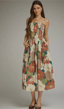 Load image into Gallery viewer, Women’s Teal Floral Dress