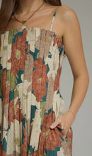 Load image into Gallery viewer, Women’s Teal Floral Dress