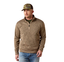 Load image into Gallery viewer, Ariat Men’s Caldwell Savannah Tan 1/4 Zip Sweater