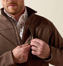 Load image into Gallery viewer, Men’s Ariat Wren Faux Leather Vernon Softshell Jacket