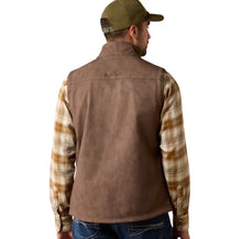 Load image into Gallery viewer, Men’s Ariat Wren Faux Leather Vernon Softshell Vest