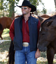 Load image into Gallery viewer, Men’s Cinch Black Bonded Vest