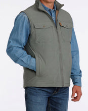 Load image into Gallery viewer, Men’s Cinch Green CC Quilted Vest