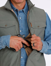 Load image into Gallery viewer, Men’s Cinch Green CC Quilted Vest