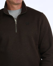 Load image into Gallery viewer, Men’s Cinch Brown Quarter Zip Jacket