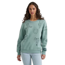 Load image into Gallery viewer, Women’s Wrangler Western Icon Sweatshirt