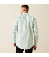 Load image into Gallery viewer, Ariat Mens Solid Mint Button Up.