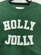 Load image into Gallery viewer, Women’s Green Holy Jolly Sweatshirt