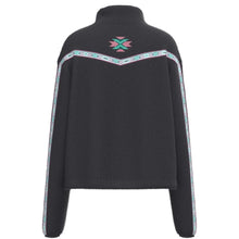 Load image into Gallery viewer, Girls Hooey Charcoal Mia Teddy Fleece Pullover