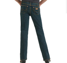 Load image into Gallery viewer, Girls Wrangler X Lainey Wilson Flame Hugger Bootcut Jean