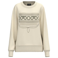 Load image into Gallery viewer, Women’s Hooey Cream Stallion Crew Pullover
