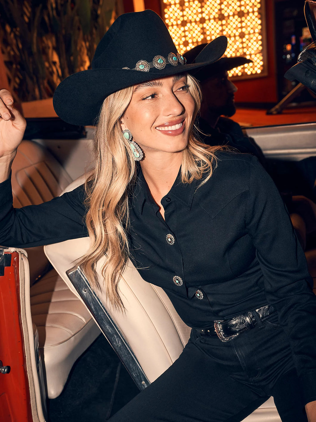 Wrangler Women’s Concho Blouse