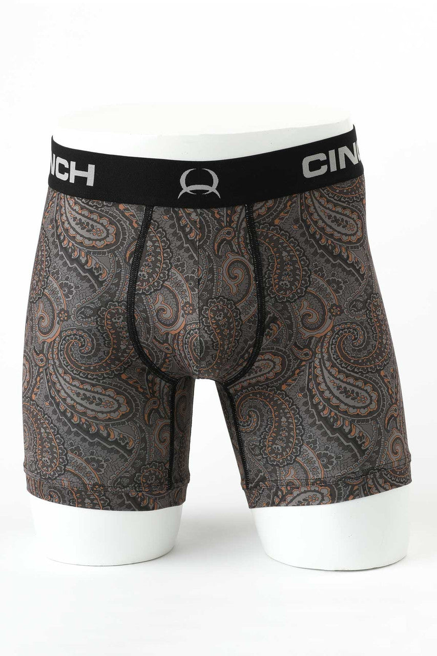 Cinch Paisley 6” Boxer Brief