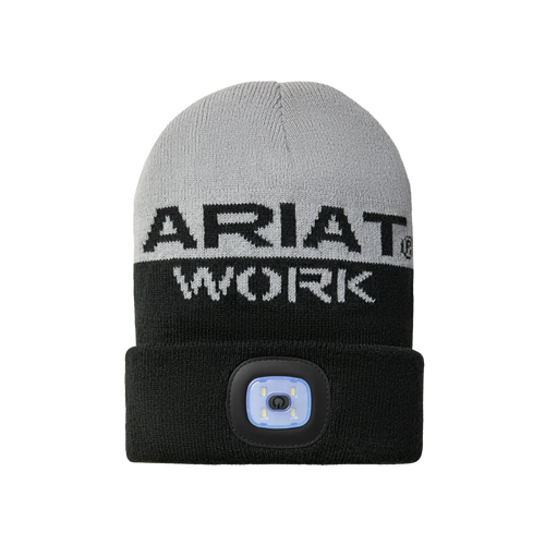 Ariat Rebar Beanie w/ Headlamp