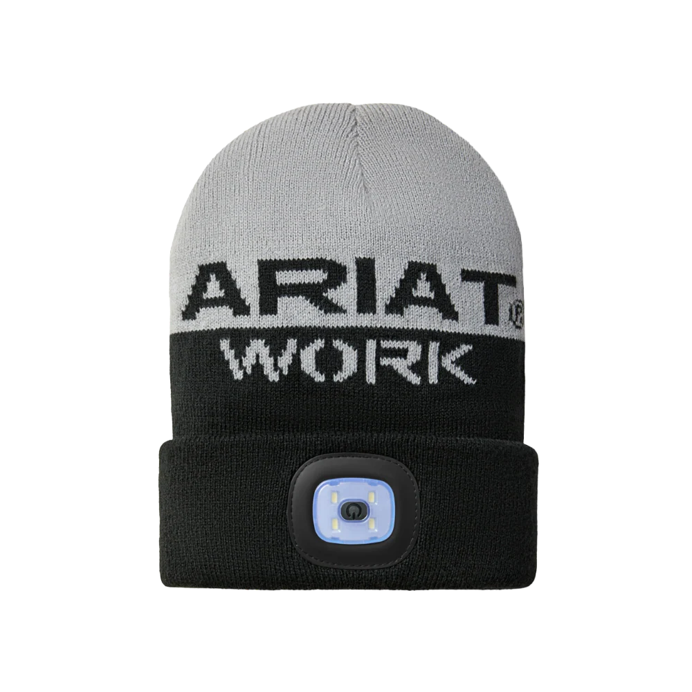 Ariat Rebar Beanie w/ Headlamp