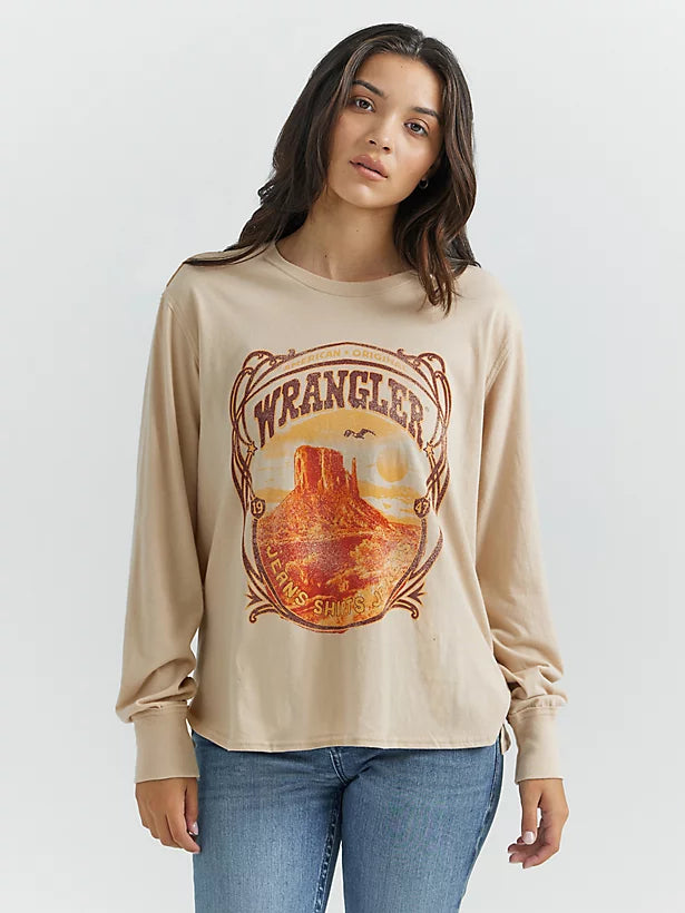 Women’s Wrangler JSJ Desert LS Tee