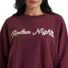 Load image into Gallery viewer, Women’s Wrangler X Lainey Wilson Rodeo Nights Sweatshirt