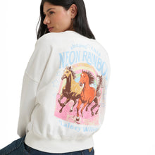 Load image into Gallery viewer, Women’s Wrangler X Lainey Wilson Neon Rainbow Sweatshirt