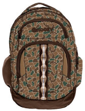Load image into Gallery viewer, Hooey Brown/Green Camo Print Backpack