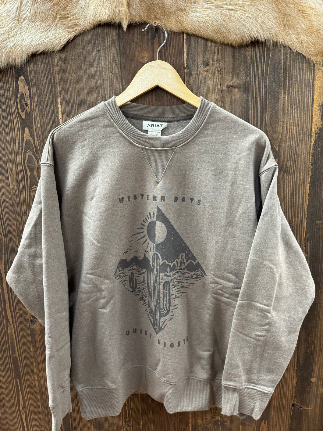 Women’s Ariat Western Days Oversized Sweatshirt