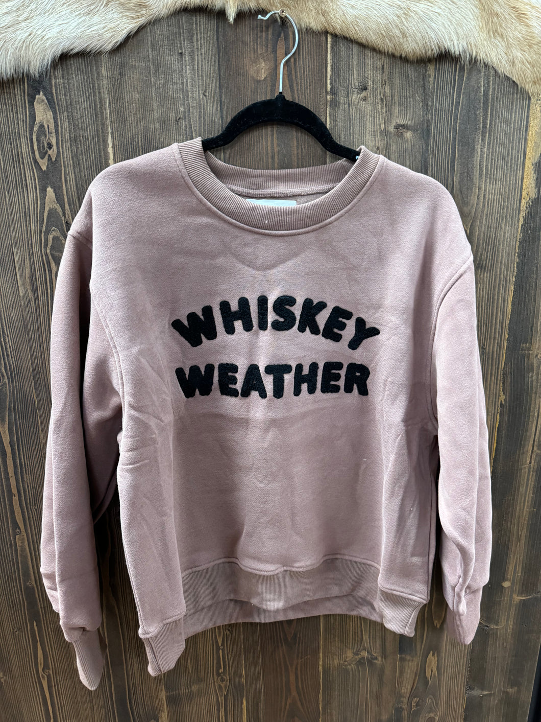 Mocha Whiskey Weather Sweatshirt