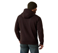 Load image into Gallery viewer, Ariat Rebar Men’s Licorice Light Weight Hoodie