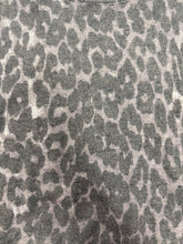 Load image into Gallery viewer, Women’s Leopard Crew Neck Knit Top