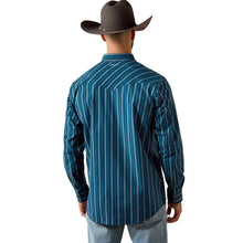 Load image into Gallery viewer, Men’s Ariat Pro Sailor Blue Striped PS Shirt