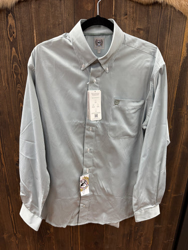 Men’s Cinch Long Sleeve Stripe Button Up