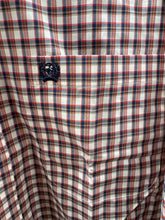 Load image into Gallery viewer, Men’s Cinch Cream Plaid Button Up