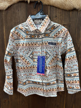 Load image into Gallery viewer, Girls Panhandle Long Sleeve Snap Shirt