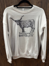 Load image into Gallery viewer, Women’s Brand Your Cattle Sweatshirt