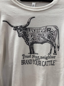 Women’s Brand Your Cattle Sweatshirt