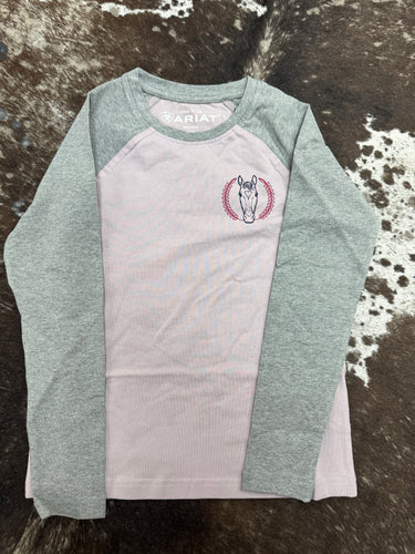 Girls Heart Star Long Sleeve Tshirt