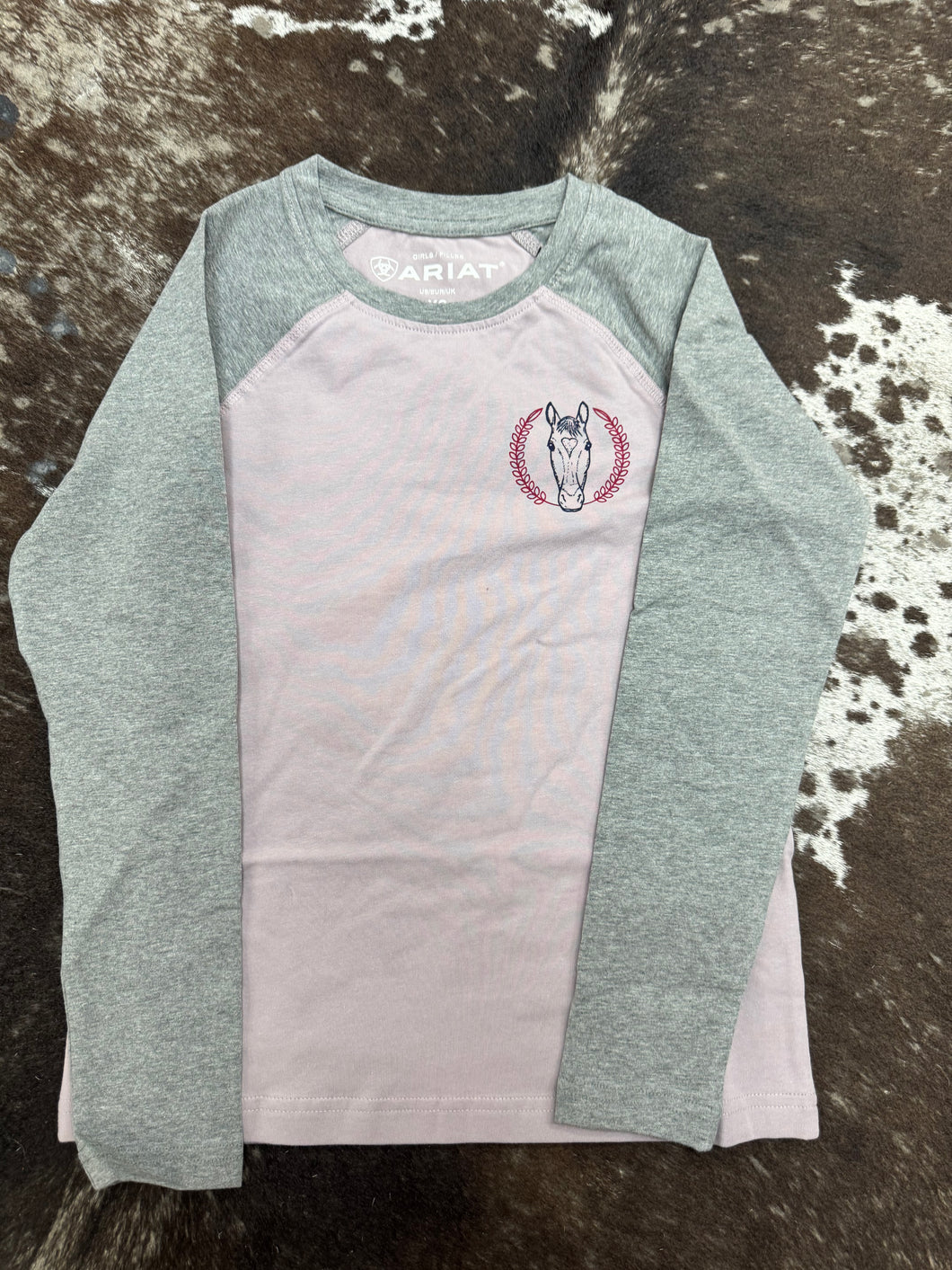 Girls Heart Star Long Sleeve Tshirt