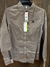 Load image into Gallery viewer, Women’s Cinch Long Sleeve Tencel Button Up