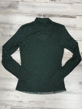 Load image into Gallery viewer, Women’s Rhinestone Embellished Mesh Mock Neck