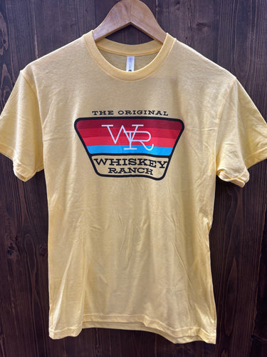 Whiskey Bent Retro Ranch Gold Tee