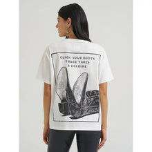 Load image into Gallery viewer, Women’s Wrangler X Lainey Wilson Click Boots Tee