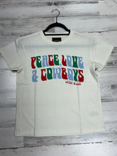 Load image into Gallery viewer, Women’s Wrangler X Lainey Wilson Peace Love Tee