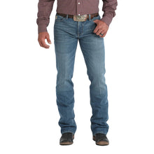 Load image into Gallery viewer, Men’s Cinch Ian Medium Stone Mid Rise Slim Boot Cut Jean