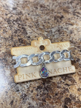 Load image into Gallery viewer, Fluted Bead And Chain Link Bracelet