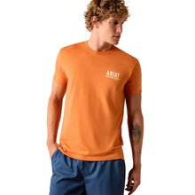 Load image into Gallery viewer, Men’s Ariat Outline Shop Papaya T Shirt