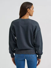 Load image into Gallery viewer, Woman’s Wrangler Ls MessBull Cropped Crewneck
