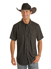Load image into Gallery viewer, Men’s Tek SS Solid Ripstop Snap