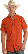 Load image into Gallery viewer, Men’s Tek SS Solid Ripstop Snap