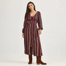 Load image into Gallery viewer, Wrangler LS Aztec Maxi Dress